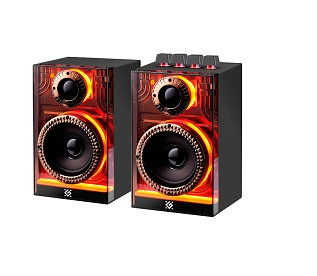 Колонка DEFENDER, FUTURO, 2.0, Bluetooth, 20W/BT 5.3/TF цвет: чёрный