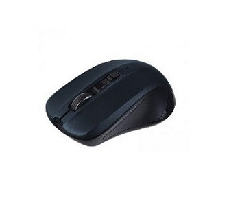 Мышь беспроводная оптическая PERFEO "REGULAR", 4 кн, DPI 800-1600, USB, чёрный (PF-381-WOP-B)
