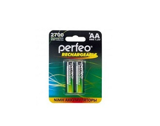 Батарейки аккумуляторные PERFEO AA2700mAh/2BL (PF AA2700/2BL)