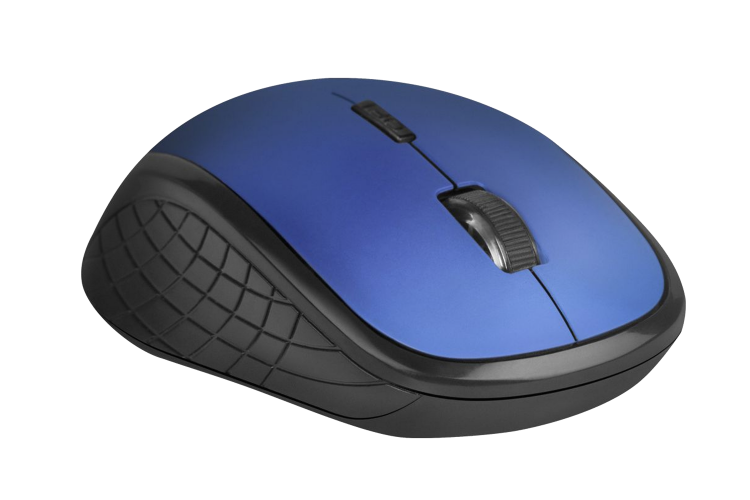 Мышь беспроводная DEFENDER Aero MM-755, синяя, USB, 6 кнопок 800-1600dpi