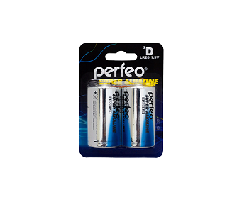 Батарейки PERFEO LR20/2BL Super Alkaline (PF LR20/2BL)