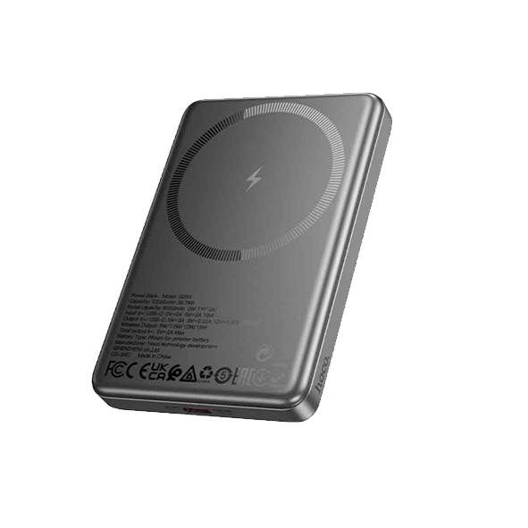 Аккумулятор внешний HOCO Q26A, Joy, 10000mAh, PD20W, QC3.0, QI, цвет: чёрный