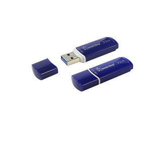 USB 3.0 накопитель SMARTBUY 32GB Crown Blue (SB32GBCRW-Bl)