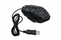 Мышь проводная игровая SMARTBUY RUSH X15 черная
