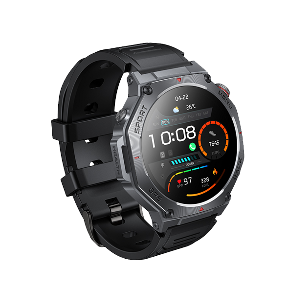 Смарт-часы HOCO, Y37, Smart, цвет: черный