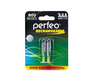 Батарейки аккумуляторные PERFEO AAA800mAh/2BL (PF AAA800/2BL)