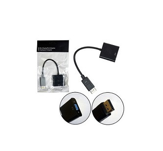 Переходник DisplayPort(m) - VGA(f) H30, цвет: чёрный