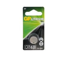 Батарейки GP CR1620-1BL LITHIUM 3V