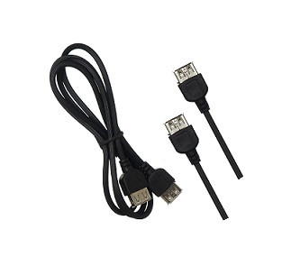 Кабель удлинительный USB 2.0 A(F) - USB A(F) (мама-мама) 1м.