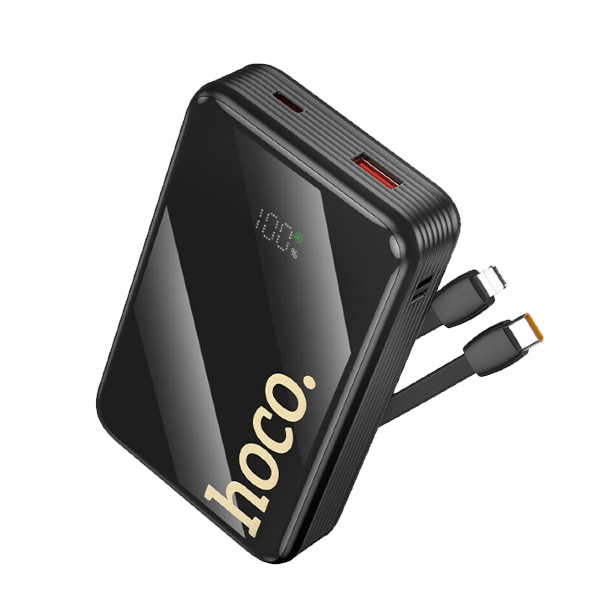 Аккумулятор внешний HOCO Q37A 20000mAh/22.5W+PD20W/2 , черный