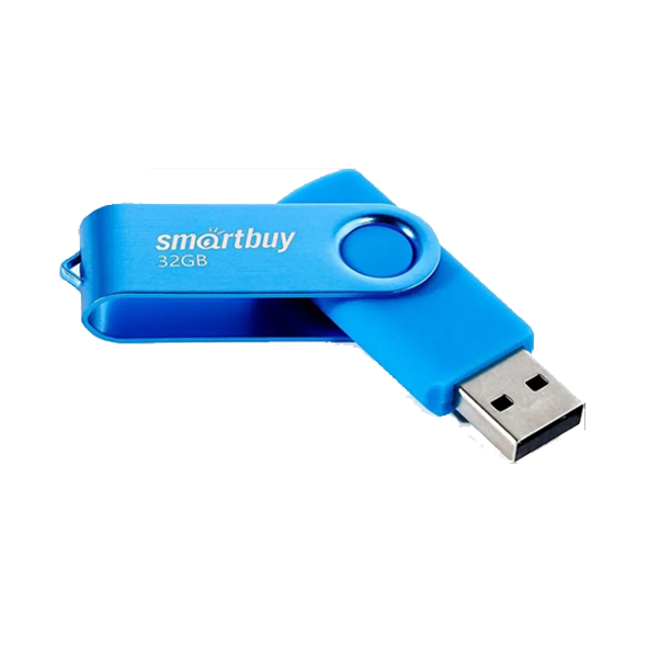 USB 2.0 накопитель SMARTBUY 32GB Twist, синий