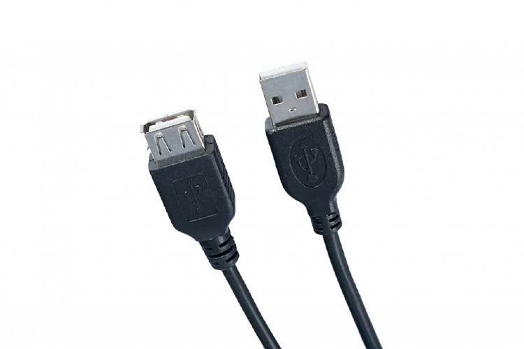 Кабель удлинительный USB 2.0 AM/AF 3 м. (U130) VS
