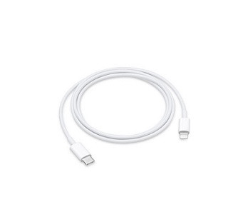 Кабель TYPE-C, - LIGHTNING, 8 pin, GERLAX D4, 20W, 3A, PD Fast Charge, White