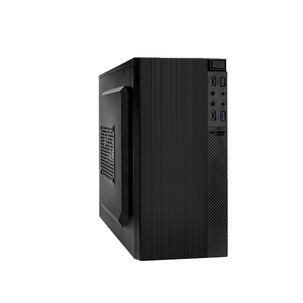 Компьютерный корпус Minitower EXEGATE BAA-408U (mATX, без БП, 2хUSB/1хUSB 3.0, HD Audio, черный)