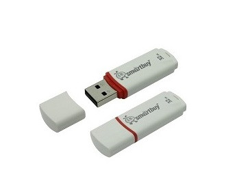 USB 2.0 накопитель SMARTBUY 32GB Crown White