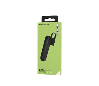 Гарнитура BLUETOOTH BOROFONE, BC20, Smart business, цвет: чёрный