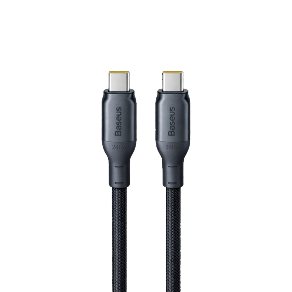 Кабель Type-C - Type-C BASEUS 240W Fast Charging, 1.0м, цвет: чёрный