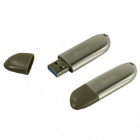 USB 3.0 накопитель NETAC 16GB U352 серебро