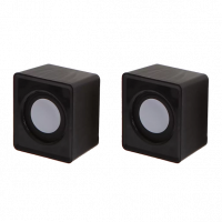 Колонки EXEGATE EX287057RUS Disco 140 Black (питание USB, 2х3Вт (6Вт RMS), 100-2000