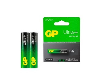 Батарейки GP LR03/4BL ULTRA Plus