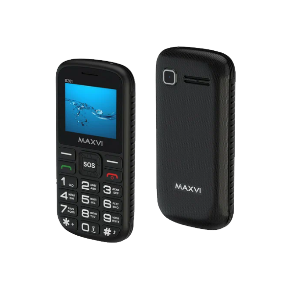 Сотовый телефон MAXVI B201 черный