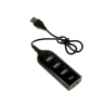 HUB USB на 4 порта, 2.0 JC511, 30см, цвет: черный HUB USB на 4 порта, 2.0 JC511, 30см, цвет: черный
