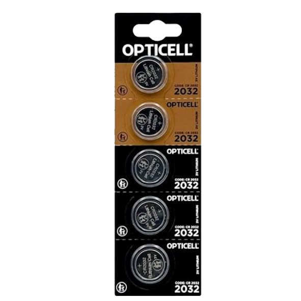 Батарейки OPTICELL CR2032/5BL (штучно отрывные)