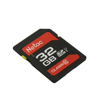 SDHC карта памяти NETAC 32GB P600 Class10 U1 (80 Mb/s)