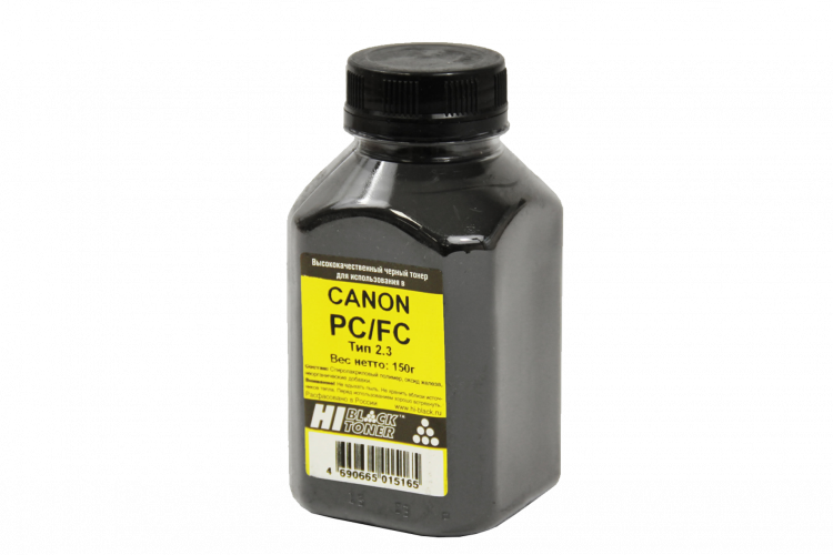 Тонер HI-BLACK Универсальный для CANON PC/FC Тип 2.3, 150 г, банка