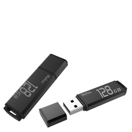 USB 3.0 накопитель NETAC 128GB U351 чёрный