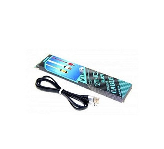 Кабель USB  для IPHONE 5 ATLANFA (резиновый,плоский)