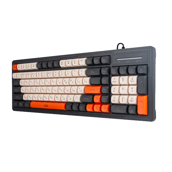 Клавиатура проводная ISA KB-02 с подсветкой