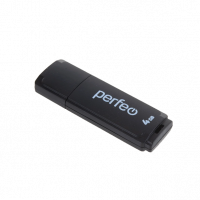 USB 2.0 накопитель PERFEO 4GB C04 Black