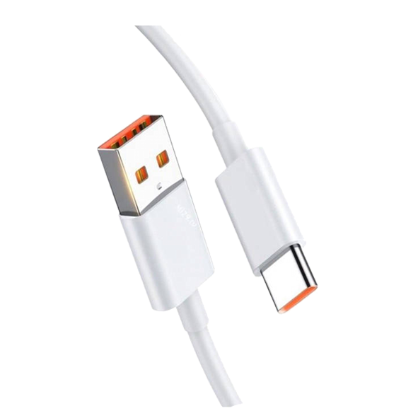Кабель USB для TYPE-C, XIAOMI, 6A 1м BHR4915CN белый