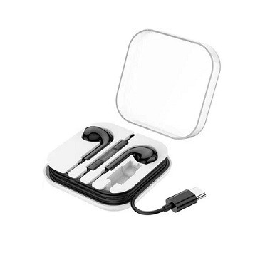 Наушники внутриканальные BOROFONE BM80 Max, Gorgeous, Type-C, 1.2 м, цвет: чёрный