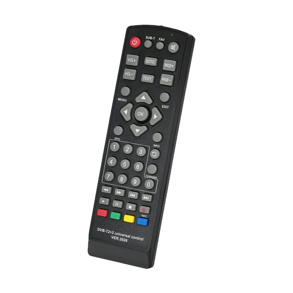 Пульт универсальный для ресиверов DVB T2+2+IPTV UNIV ver.2026