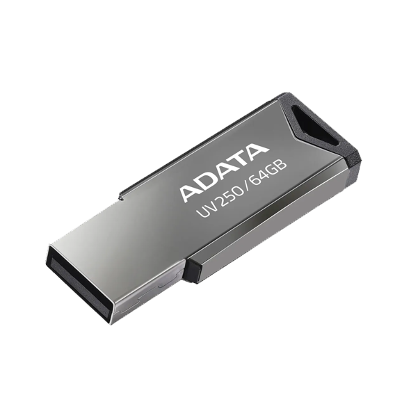 USB 2.0 накопитель ADATA 64GB UV250 R/W 25/10, черный