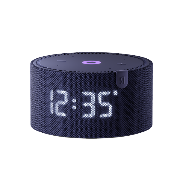 Умная колонка ЯНДЕКС Станция Мини с часами Алиса 10W 1.0 BT 10м (YNDX-00020B), синий сапфир