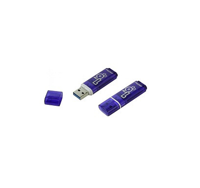 USB 3.0  накопитель SMARTBUY 16GB Glossy series Blue (SB16GBGS-DB)