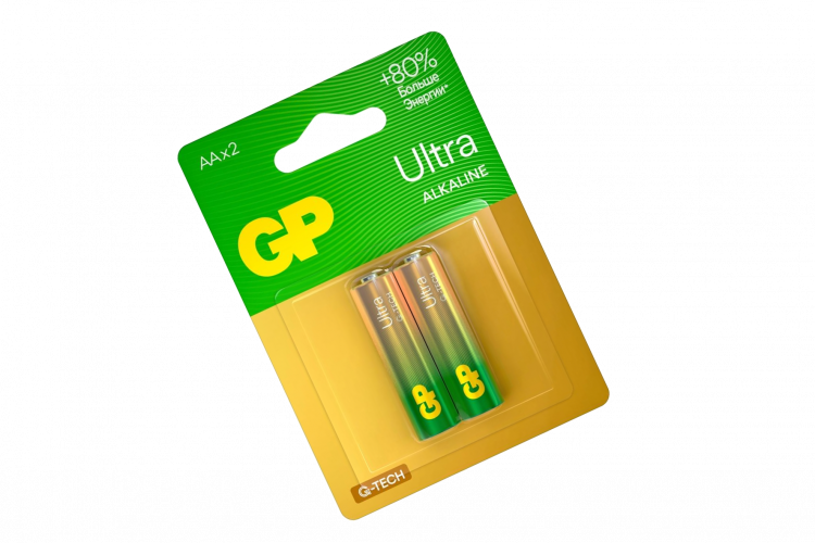 Батарейки GP LR6/2BL Ultra G-TECH