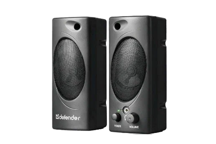 Колонки DEFENDER, SPK 50 черный, 6 Вт, питание от USB