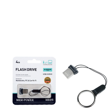 USB 2.0 накопитель MRM 4GB MB26 Plastic USB 4G 10Mb/s High speed