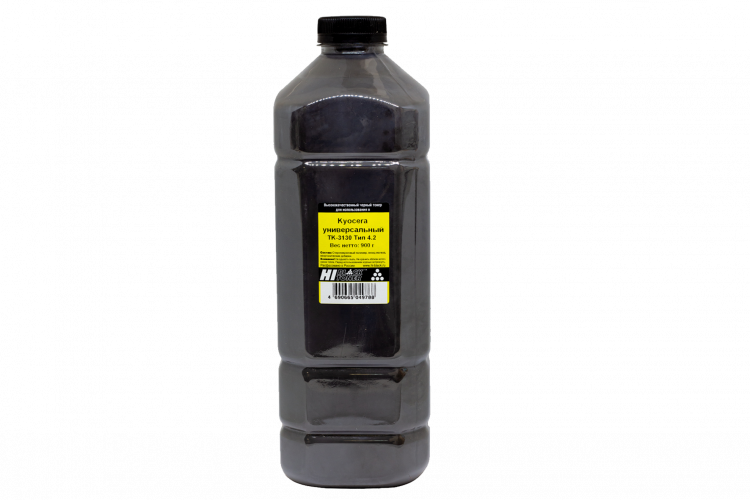 Тонер HI-BLACK Универсальный для KYOCERA ТК-серии до 35 ppm. new, 900 г, канистра