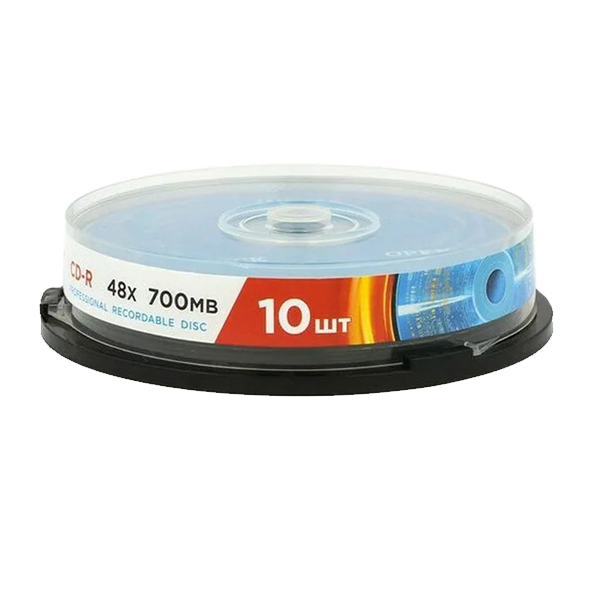 CD-R MIREX 48Х 700МБ Кейк бокс 10