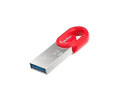 USB 3.2 накопитель NETAC 32GB UM2, красный