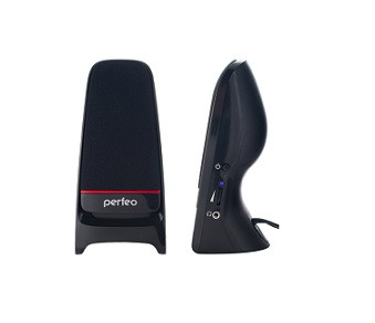 Колонки PERFEO, BLACK 2x3 вт USB (PF-115)