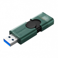 USB 3.2 накопитель KINGSTON 128GB DataTraveler Duo,Type-C, R/W 100/60, зеленая