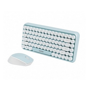 Комплект клавиатура+мышь мультимедийный SMARTBUY 626376AG мятно-белый (SBC-626376AG-M)