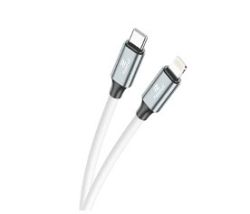 Кабель Type-C - 8 pin FAIZFULL FR26 , 5A, 1.0м, цвет: белый