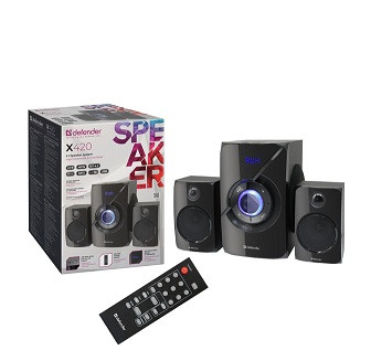 Колонки DEFENDER, X420 40Вт, Bluetooth, FM/MP3/SD/USB